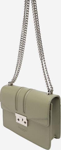 Seidenfelt Manufaktur Crossbody Bag 'Roros ' in Grey: front