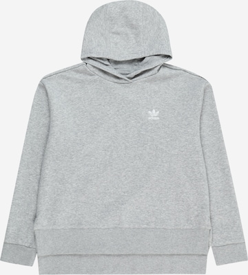 ADIDAS ORIGINALS Sweatshirt in Grijs: voorkant