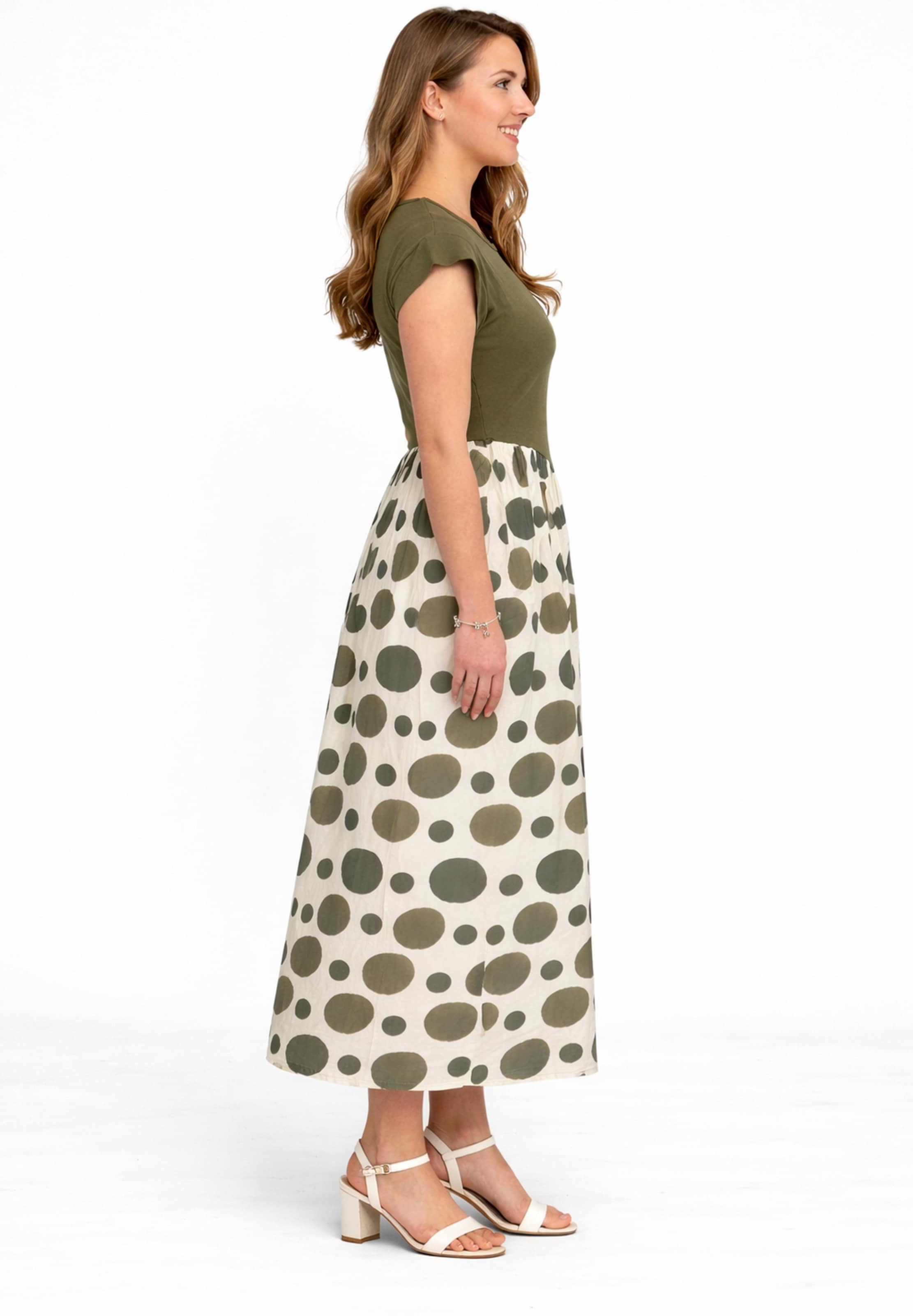Elara Jurk in Groen