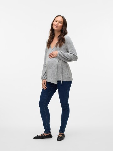 T-shirt 'MLAlice' MAMALICIOUS en gris