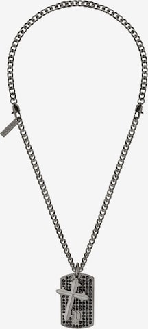 POLICE Necklace in Black: front