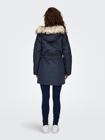 ONLY Winterparka in Blauw