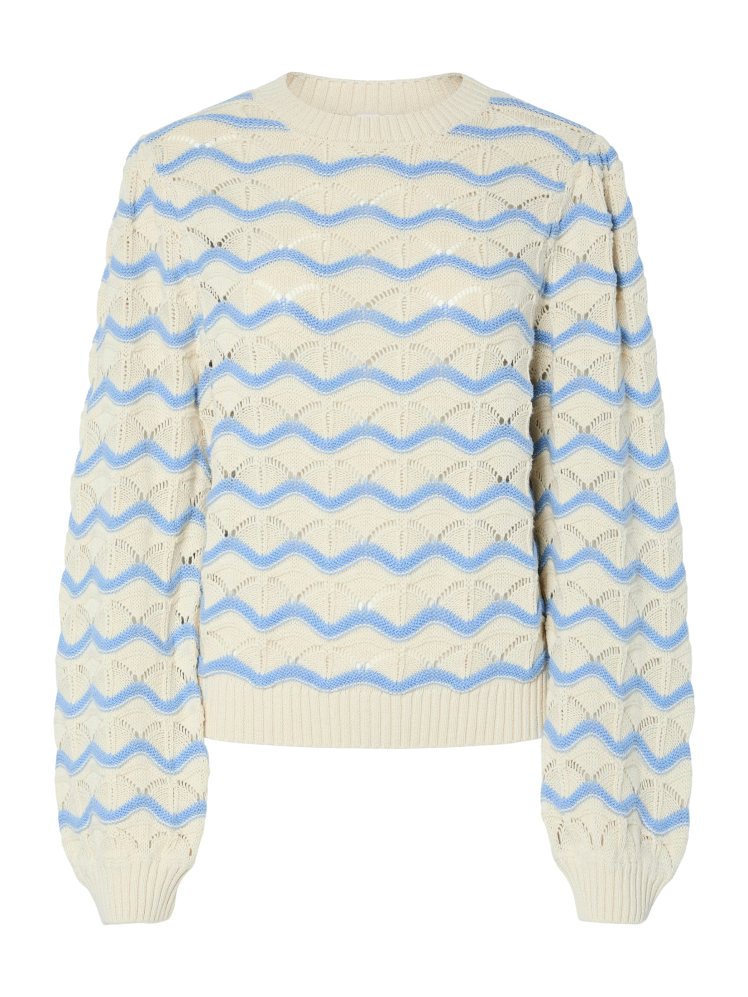 YAS Sveter 'YASVIMA' - Béžová: predná strana