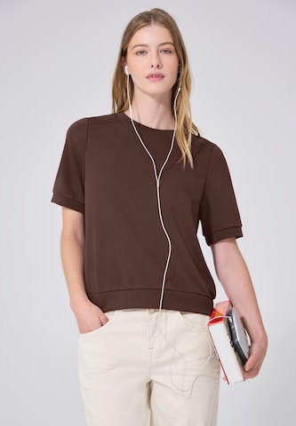 Street One Studio T-Shirt in Braun: Vorderseite