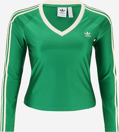 ADIDAS ORIGINALS Shirt 'Adicolor 70S' in Beige / Grass green, Item view