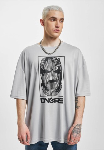 Dangerous DNGRS Shirt 'Evil 07' in Grau: predná strana