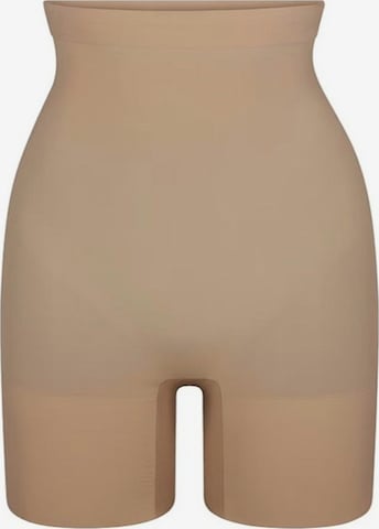 Hiccup - Cueca modeladora em bege: frente