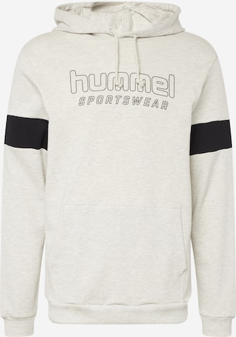 Sweat-shirt Hummel en beige : devant