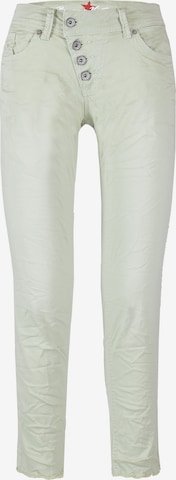 Buena Vista Slimfit Jeans 'Malibu' in Groen: voorkant