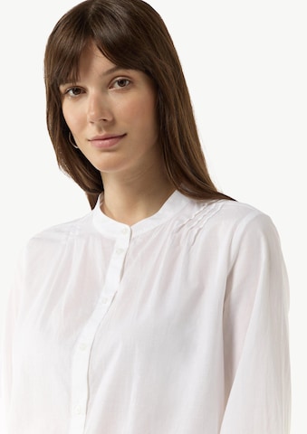 Chemisier comma casual identity en blanc