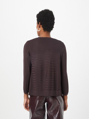 QS Knit Cardigan in Purple