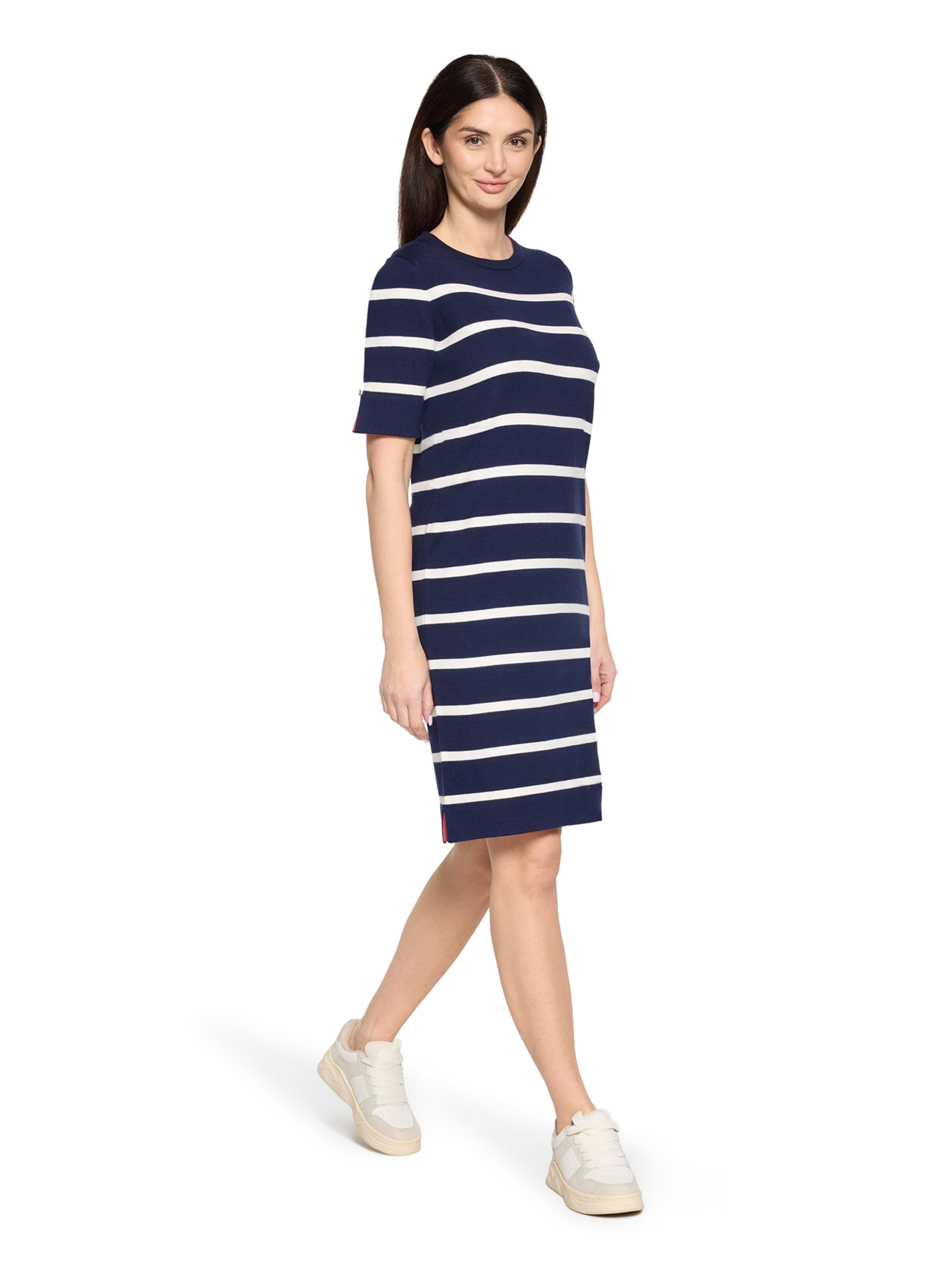 Cartoon Knit dress in Blue