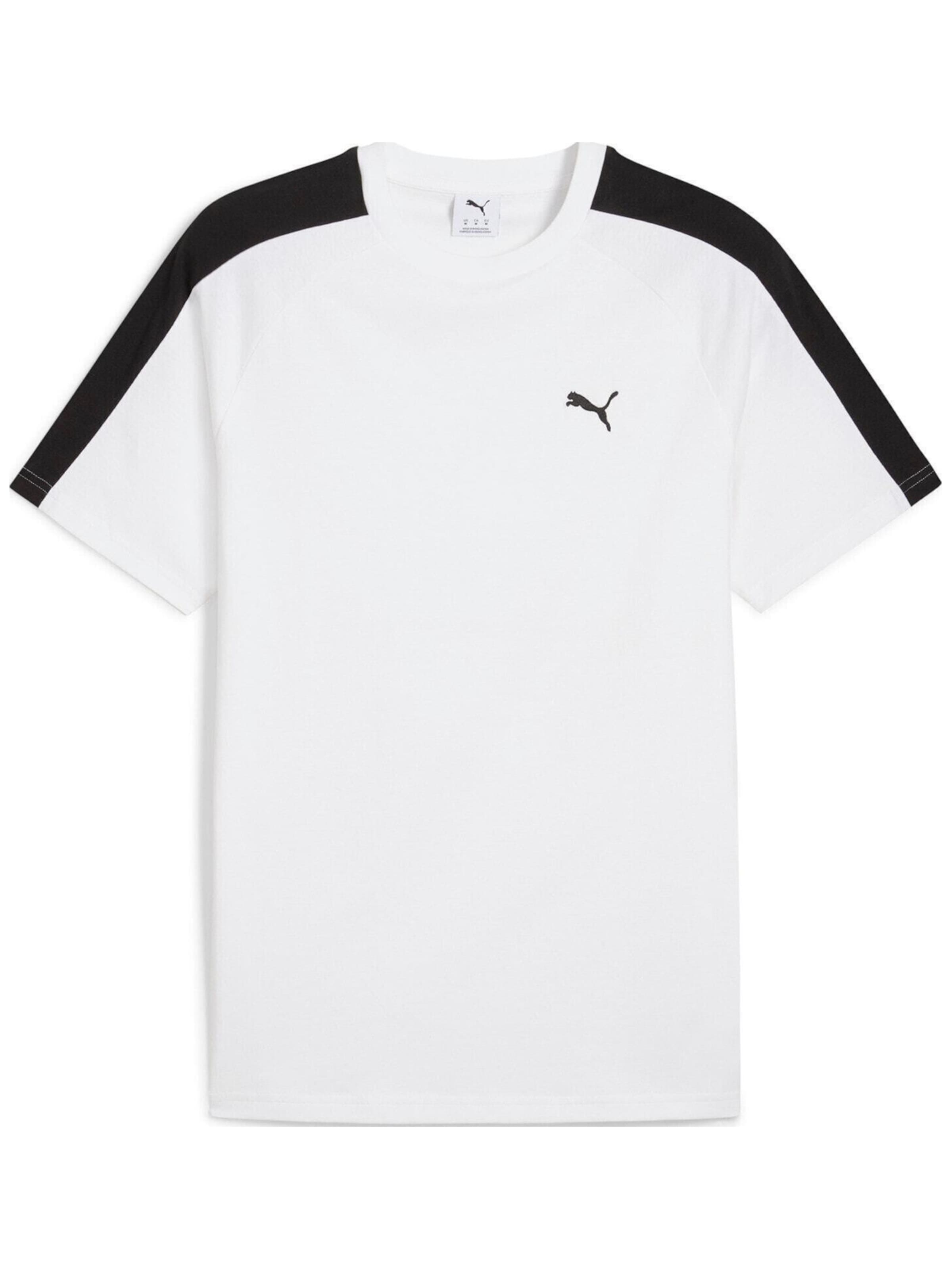 PUMA - Camiseta 'Puma T7 Tee' en blanco: frente