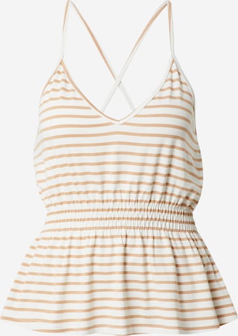 ABOUT YOU Top 'Leila' in Beige: front