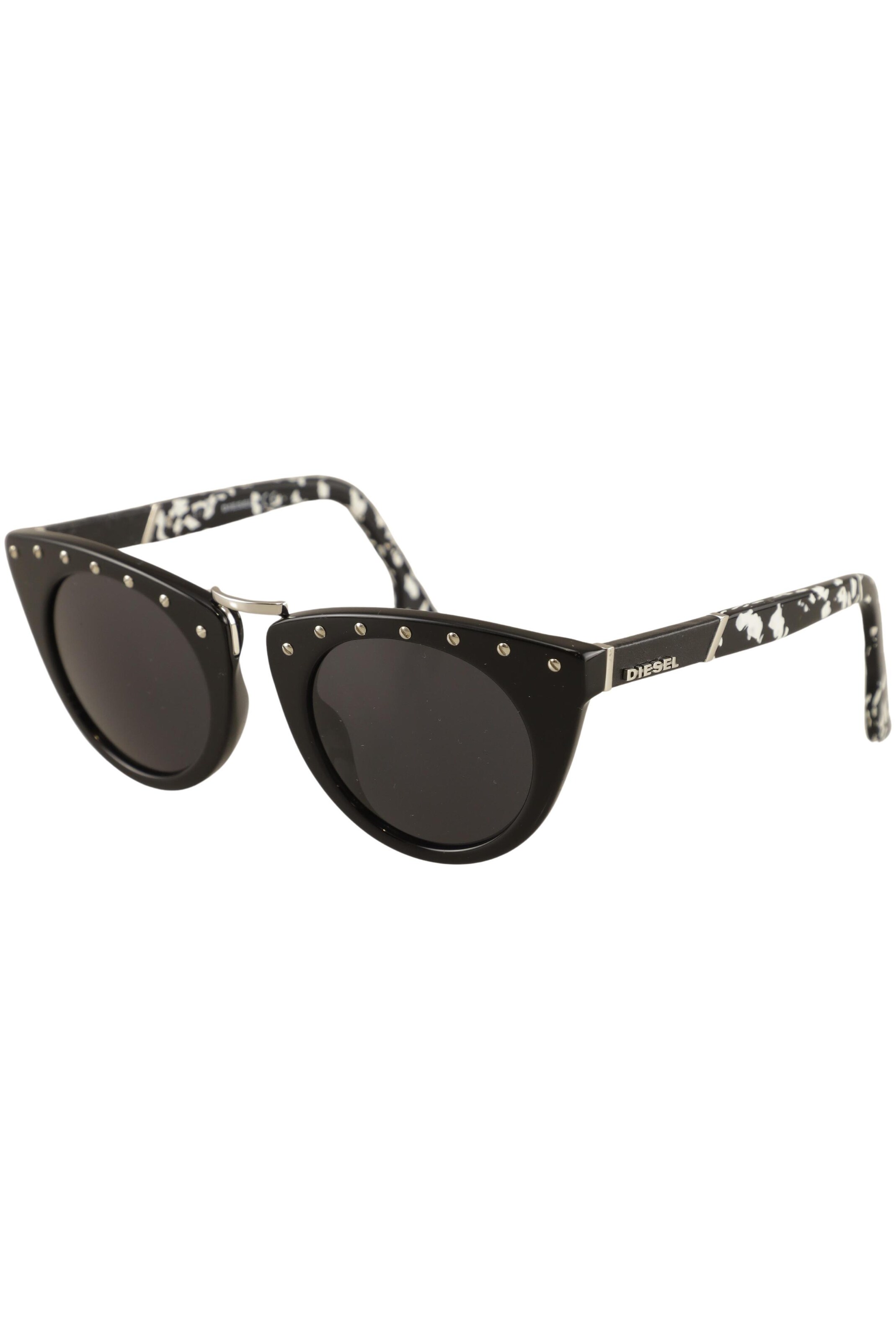 DIESEL Sonnenbrille One Size in Schwarz: Vorderseite