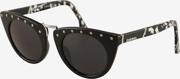 DIESEL Sonnenbrille One Size in Schwarz: Vorderseite
