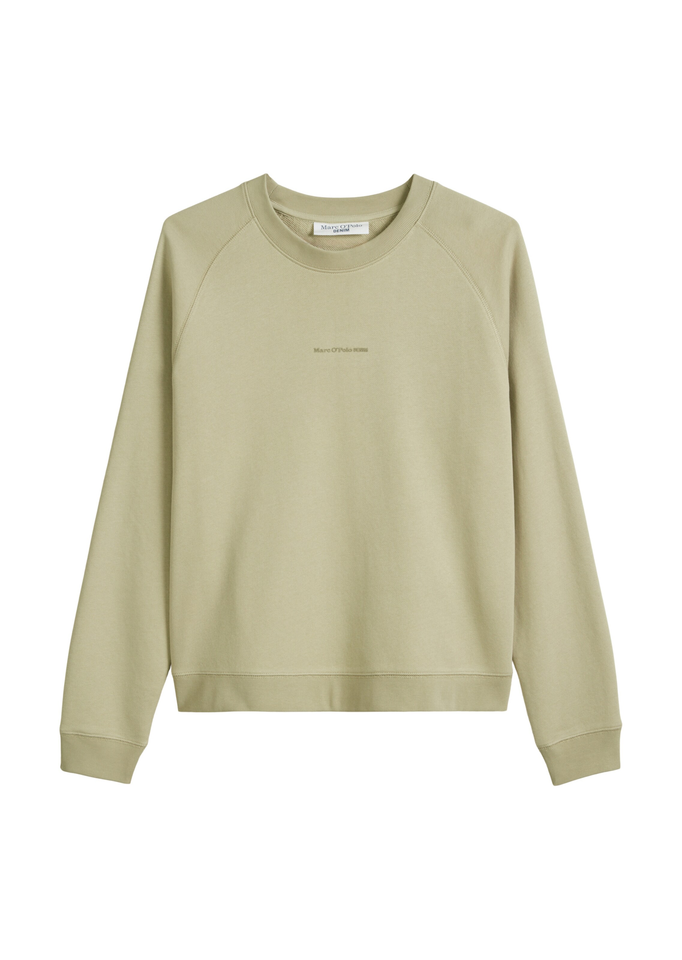 Marc O'Polo DENIM Sweatshirt in Groen: voorkant