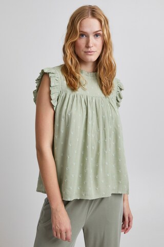 b.young Blouse 'BYFELICE' in Groen: voorkant