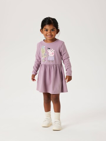 NAME IT Klänning 'NMFDyffi Peppa' i lila: framsida