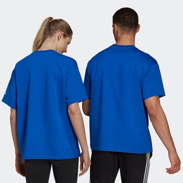 mėlyna ADIDAS PERFORMANCE Sportiniai marškinėliai 'Essentials'