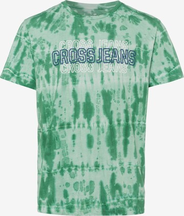 Cross Jeans Shirt in Green: front