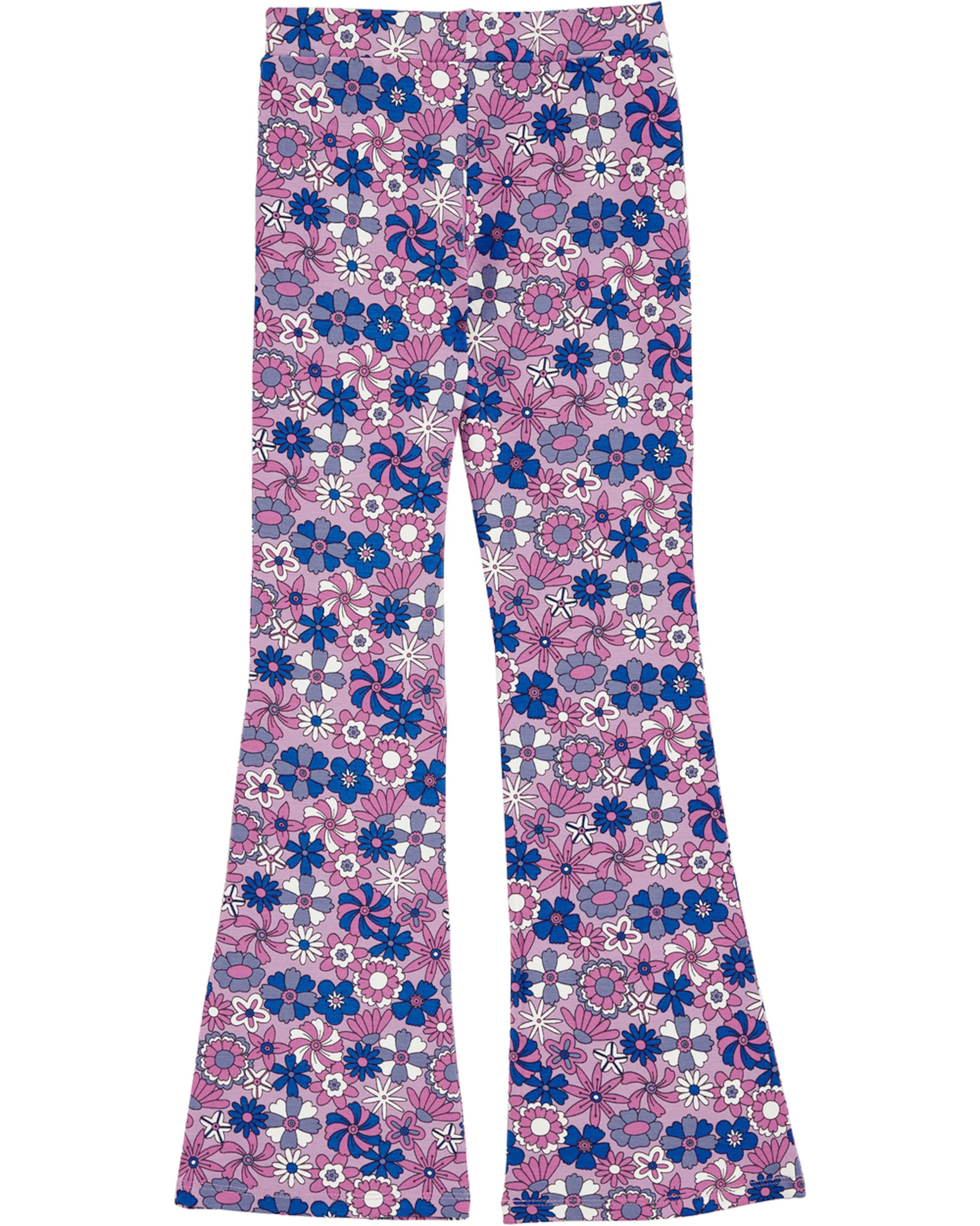 WE Fashion Flared Leggings i lilla