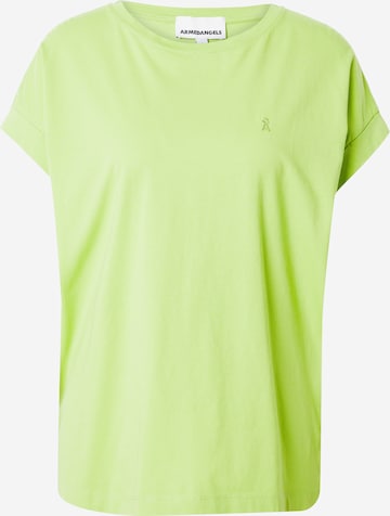 ARMEDANGELS Shirt 'Ida' in Groen: voorkant