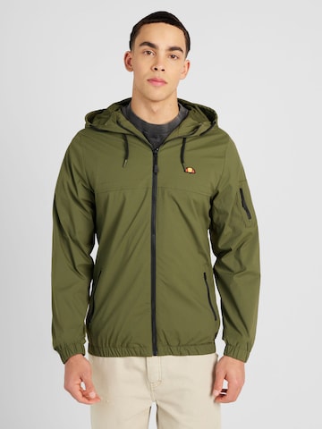 ELLESSE Демисезонная куртка 'Battalio' в Зеленый: спереди