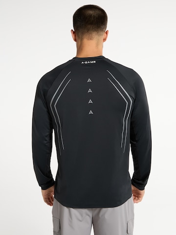 melns A-Game Sporta krekls 'Aero'