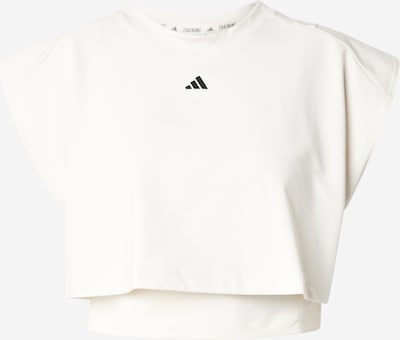 Sportiniai marškinėliai 'Power' iš ADIDAS PERFORMANCE, spalva – juoda / natūrali balta, Prekių apžvalga