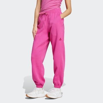 ADIDAS SPORTSWEAR Tapered Παντελόνι φόρμας 'ALL SZN' σε ροζ: μπροστά