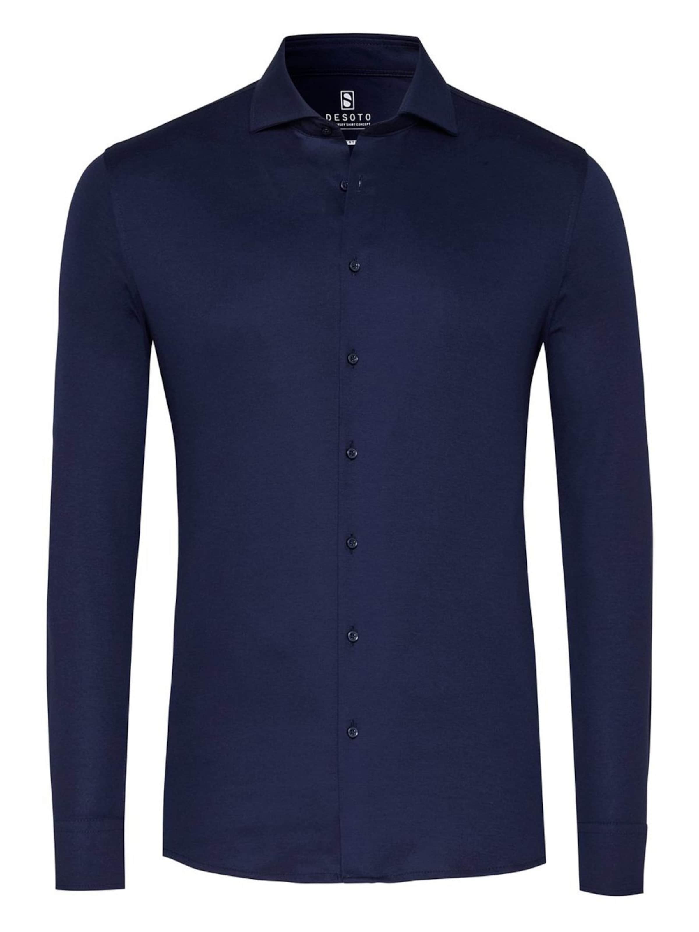 DESOTO Overhemd in Blauw: voorkant