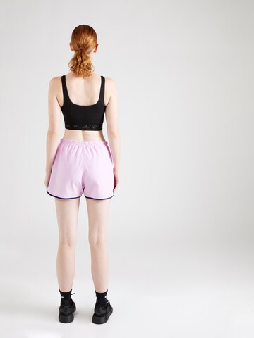 ADIDAS PERFORMANCE Regular Sportshorts 'RUN IT SHORT 3' in Lila