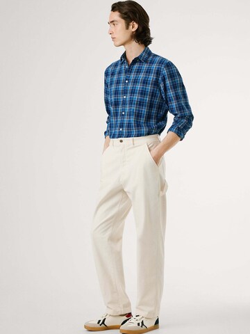 Pepe Jeans Loosefit Chinohose in Weiß