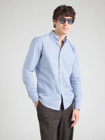 FYNCH-HATTONSlim Fit Košulja - plava boja: prednji dio