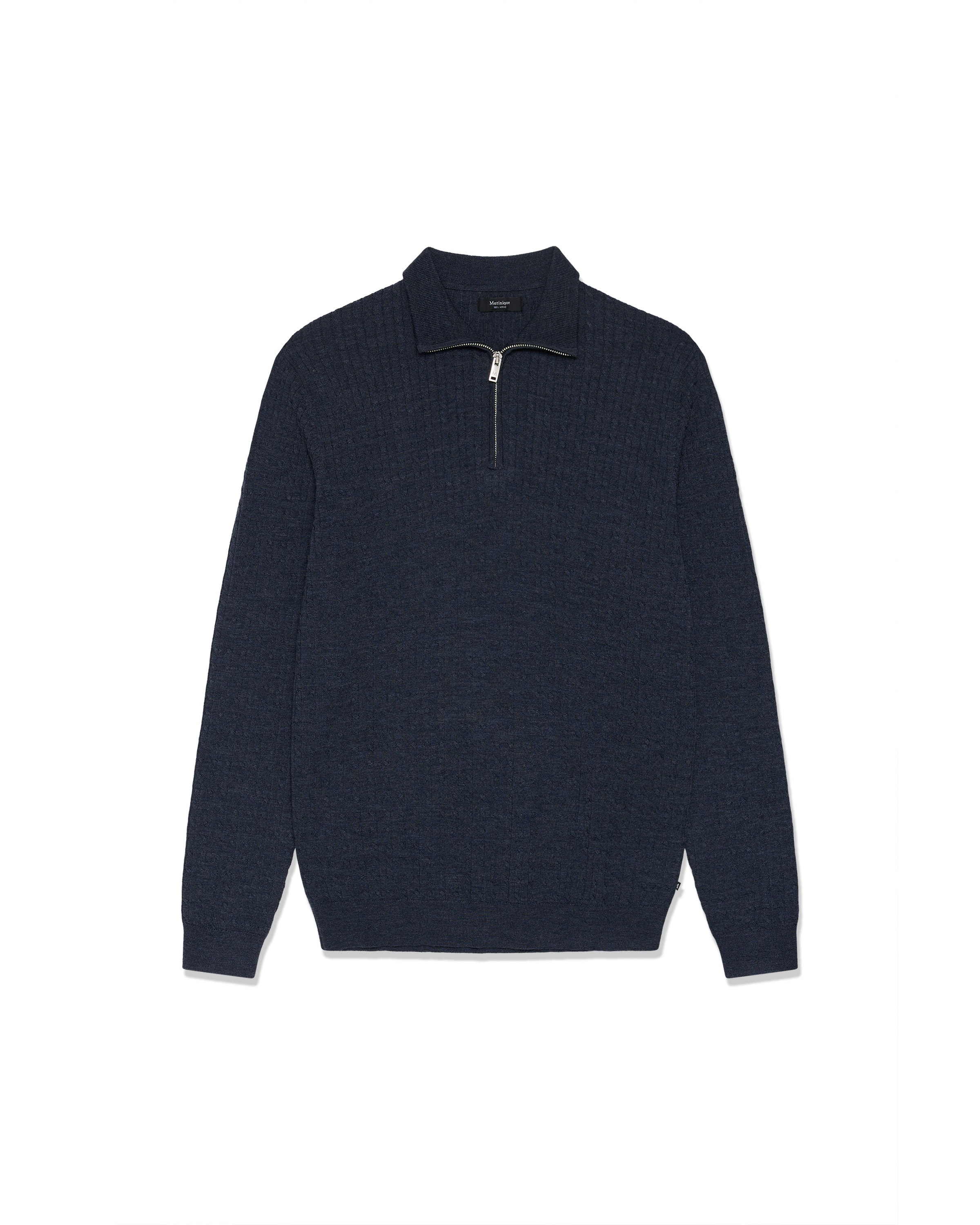 Matinique Pullover 'MAMason' in Blau: Vorderseite