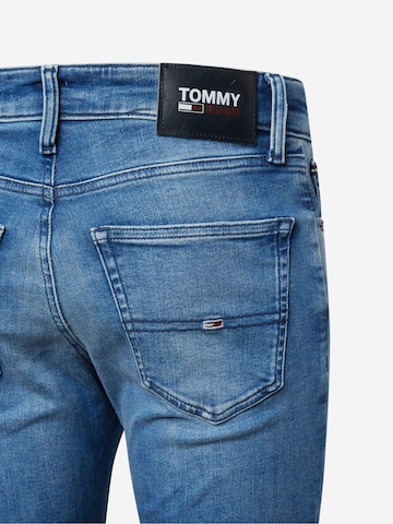 mėlyna Tommy Jeans Prigludęs Džinsai 'Anton'