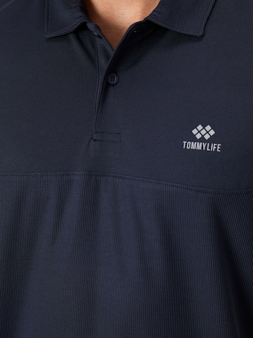 T-Shirt fonctionnel Tommy Life en bleu