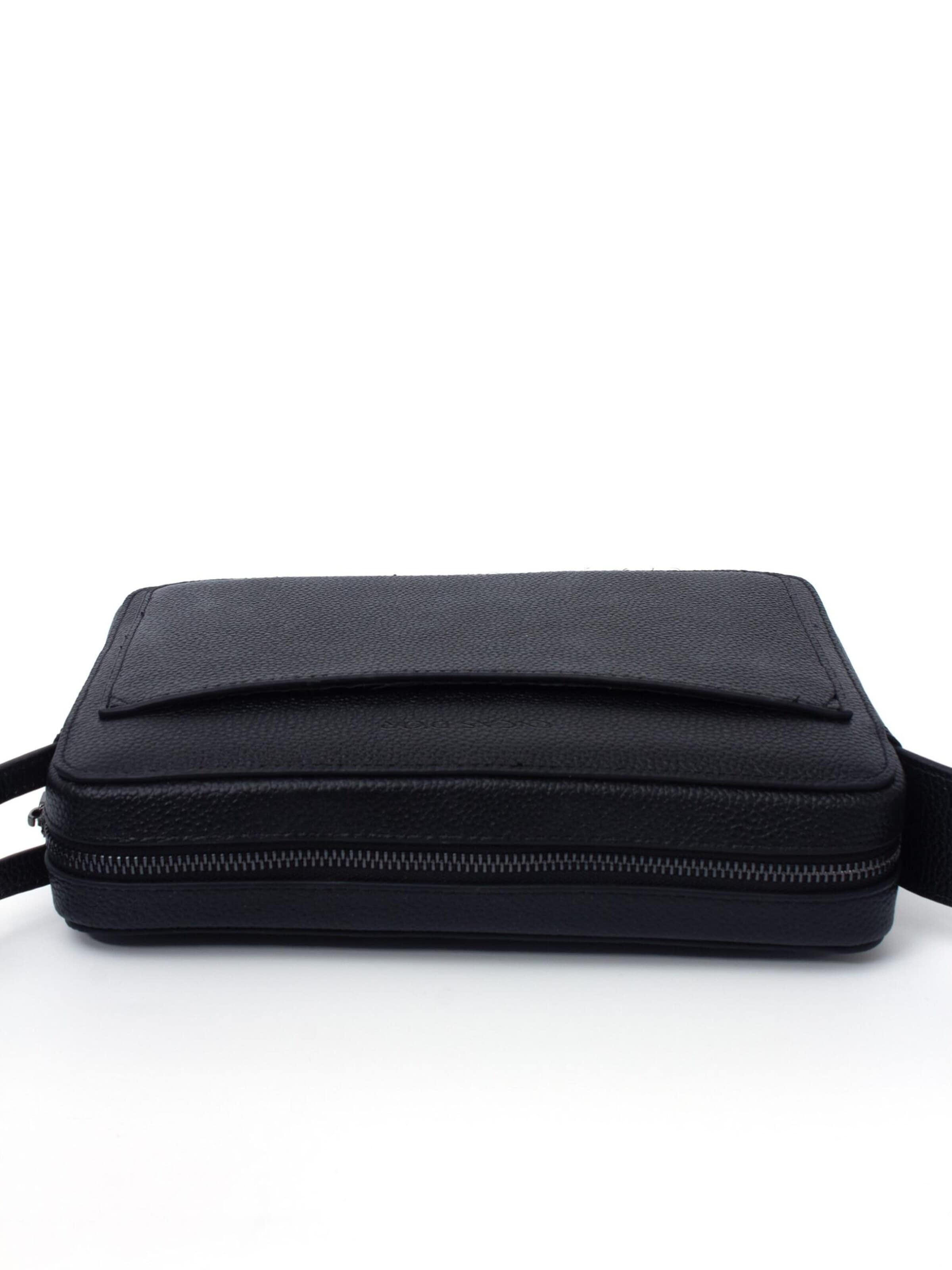 CYCAS D'OR Shoulder Bag 'LEVANZO FINGERPRINT RECOGNITION' in Black