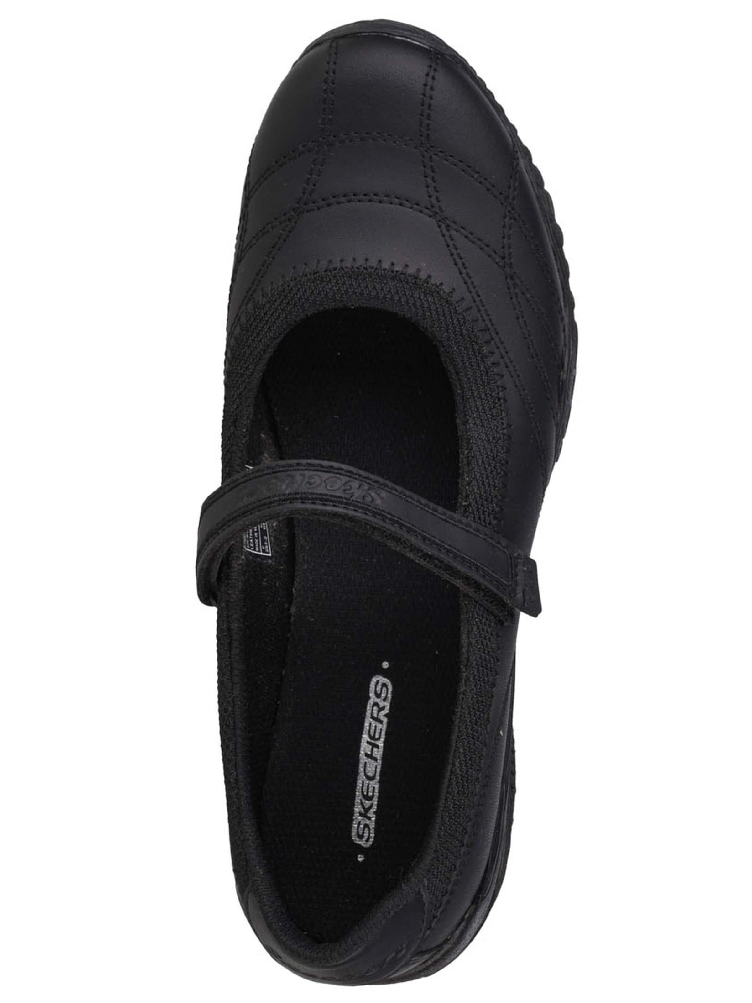 SKECHERS Ballerina's 'Velocity-Pouty' in Zwart