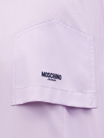 Moschino Jeans Bluse in Lila