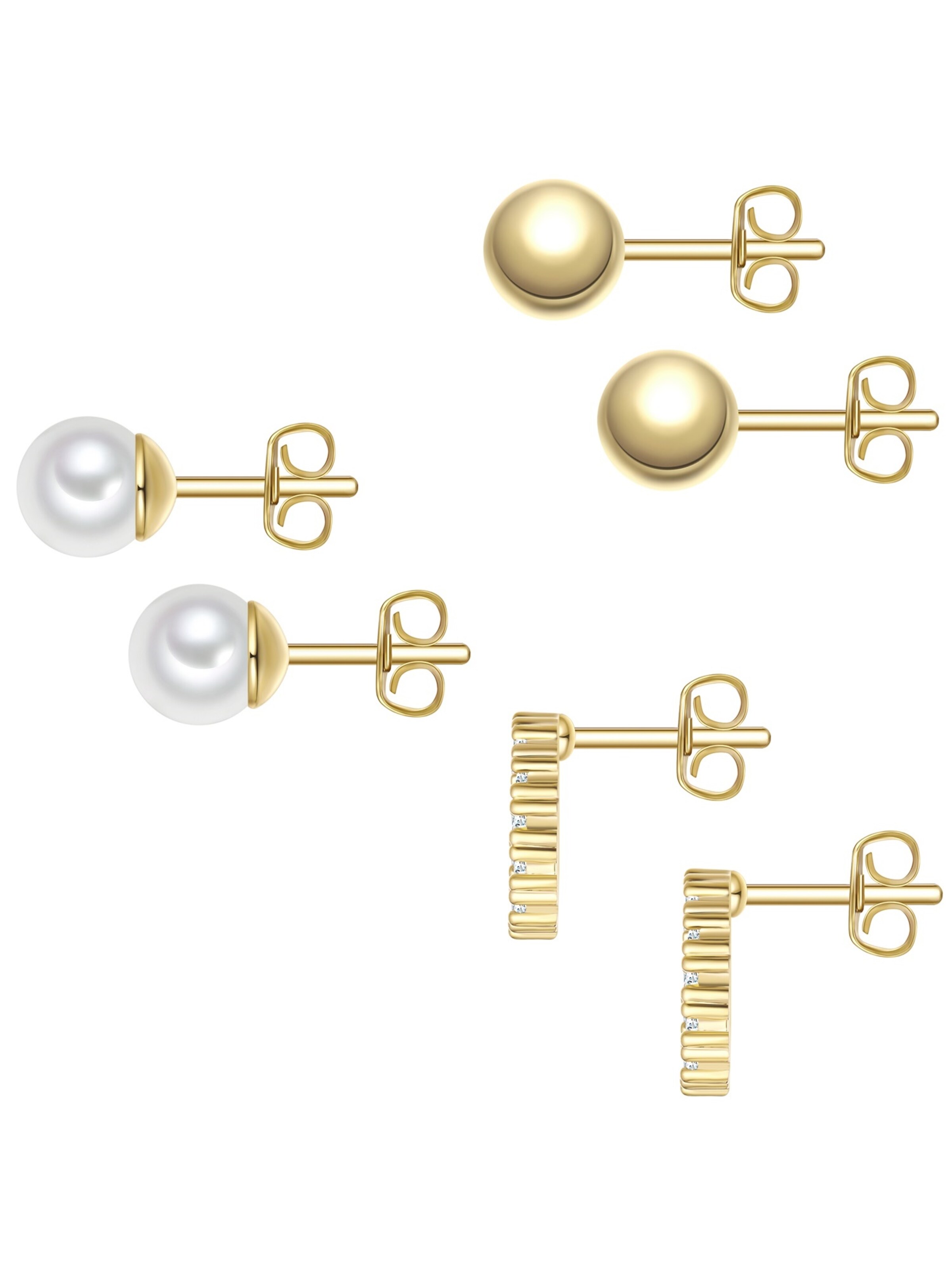 Boucles d'oreilles Yokoamii en or