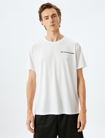 Koton T-Shirt in Weiß: Vorderseite
