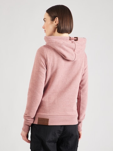 naketano Sweatshirt 'Darth' i rosa