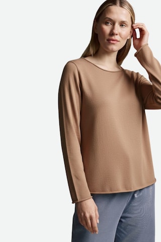 Cotton Candy Shirt in Brown: front