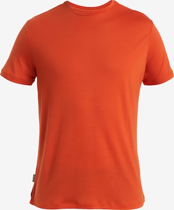 ICEBREAKER - Camisa funcionais 'Cool-Lite Sphere III' em vermelho: frente