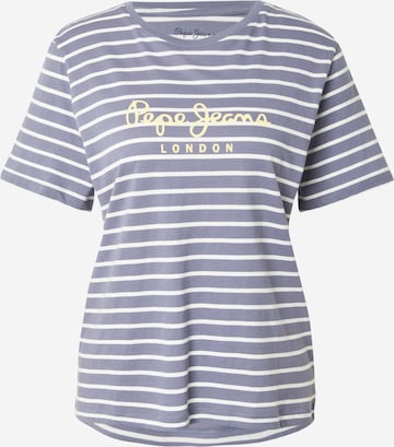 Pepe Jeans Μπλουζάκι 'BILMA' σε μπλε: μπροστά