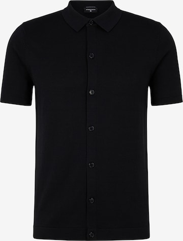 STRELLSON Regular fit Overhemd 'Adrian' in Zwart: voorkant