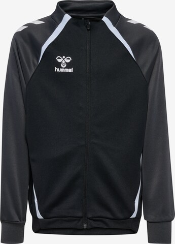 Hummel Sportsweatjacke 'Lead 2.0' in Schwarz: Vorderseite