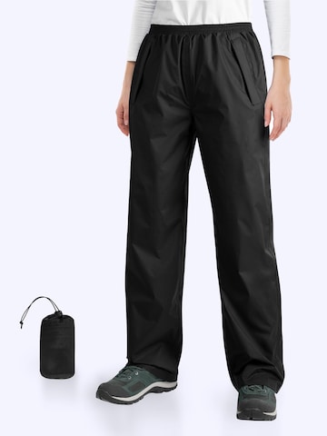33,000ft Regular Funktionshose '33,000ft Womens Waterproof Trousers'‌‌‌‌ in Schwarz: Vorderseite